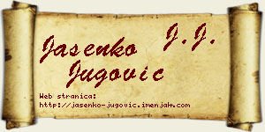Jasenko Jugović vizit kartica